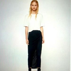 ALLSAINTS: Black Jacka Maxi Leggings in XS